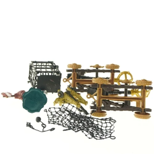 Middelalder Legetøjskrigssæt (str. 12 cm)