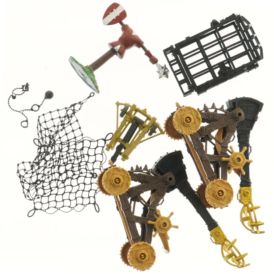 Middelalder Legetøjskrigssæt (str. 12 cm)