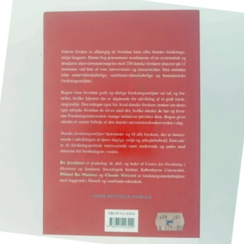 Danske forskningsmiljøer (Bog)