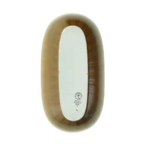 Porcelæn, Skål Eldorado Brun , Gustavsberg Sweden (str. 32 x 17 cm)