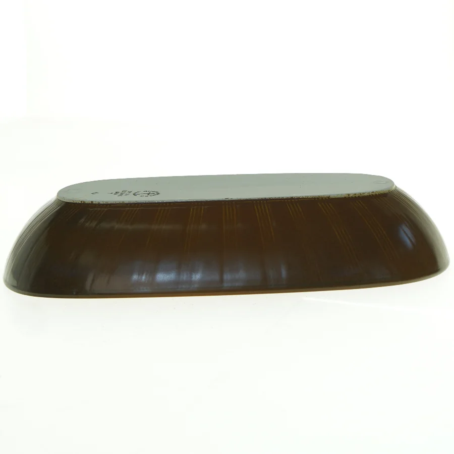 Porcelæn, Skål Eldorado Brun , Gustavsberg Sweden (str. 32 x 17 cm)