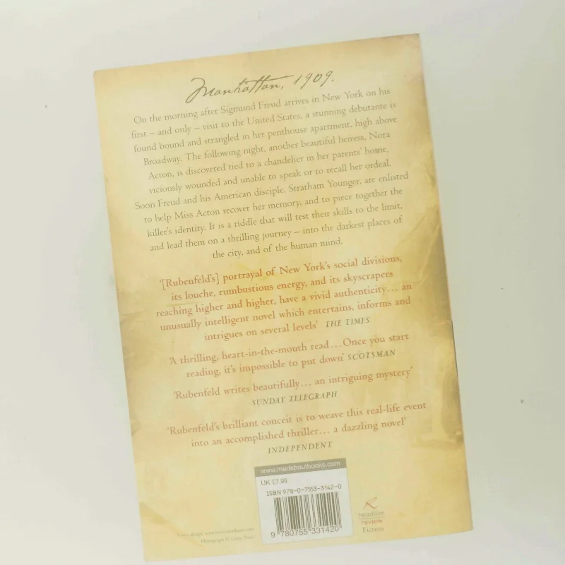 The interpretation of murder af Jed Rubenfeld (Bog)