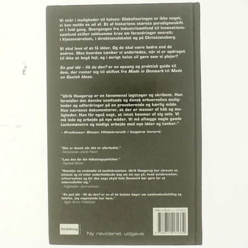 En god idé - fik du den? af Ulrik Haagerup (Bog)