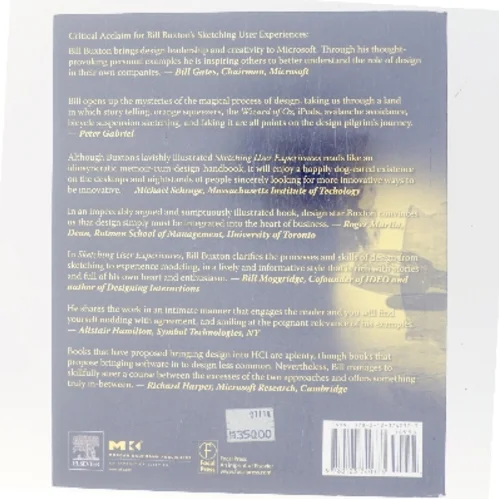 Sketching User Experiences : Getting the Design Right and the Right Design af Bill Buxton (Bog)