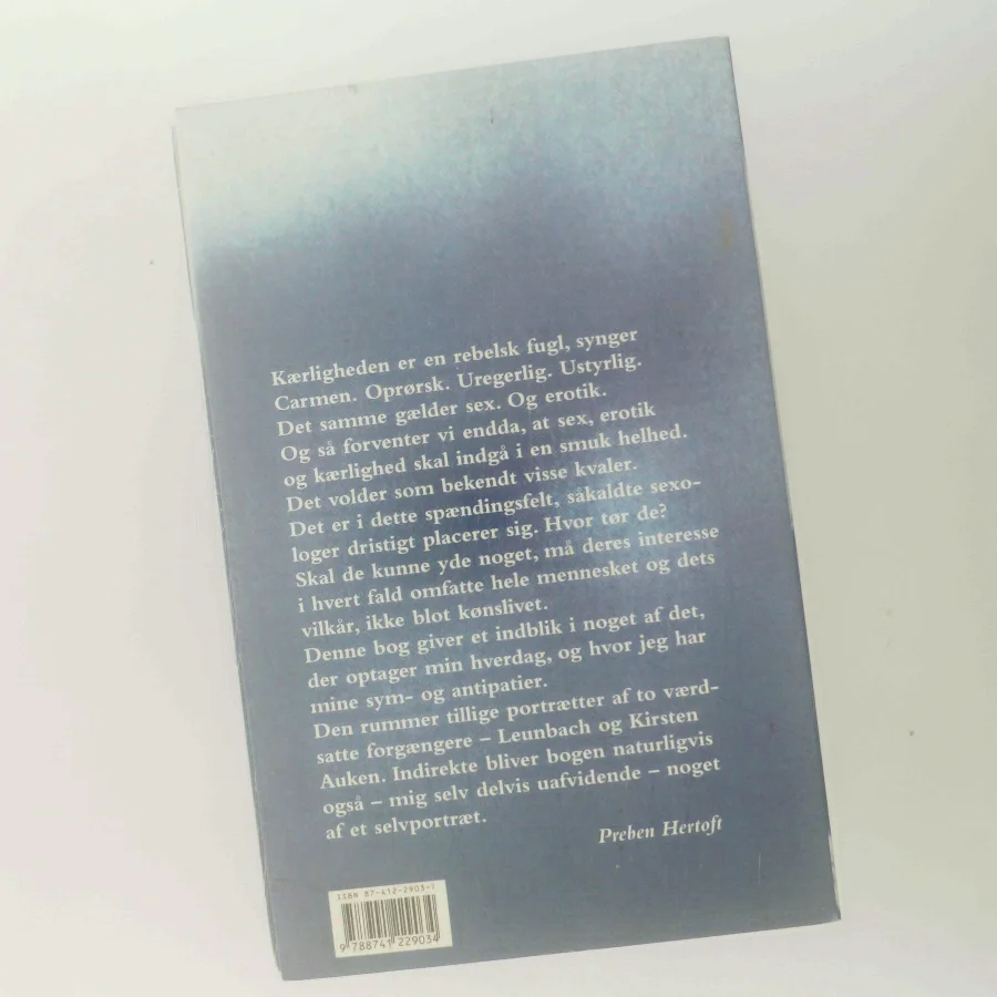 Den rebelske fugl : om sex, erotik, kærlighed af Preben Hertoft (Bog)