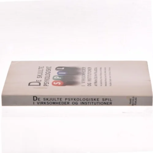 De Skjulte Psykologiske Spil i Virksomheder og Institutioner af Mara Selvini Palazzoli (Bog)