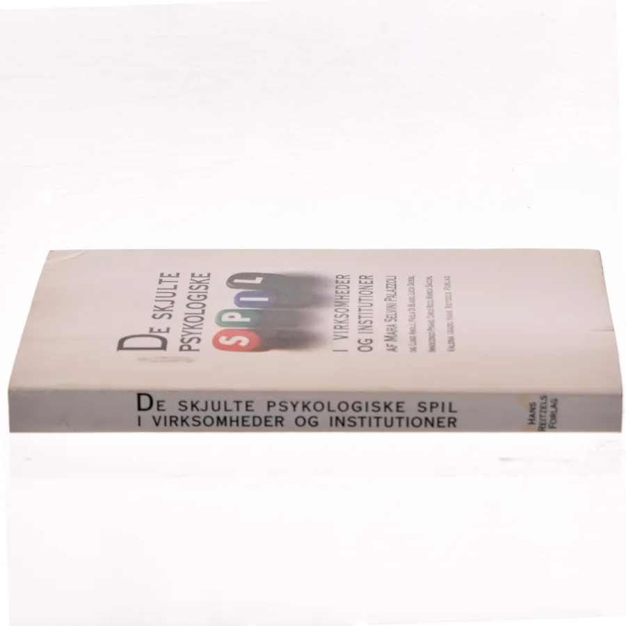 De Skjulte Psykologiske Spil i Virksomheder og Institutioner af Mara Selvini Palazzoli (Bog)