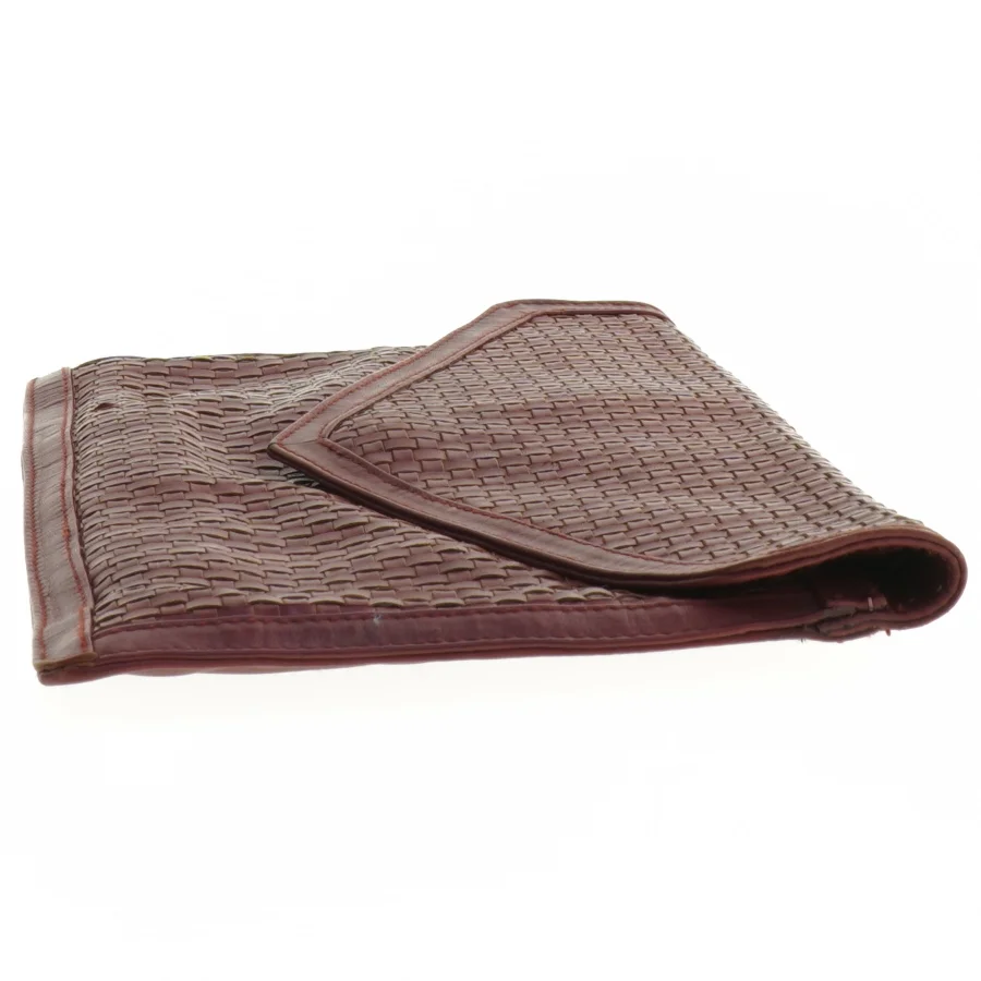 Flet Læder Clutch Taske(str. 29 x 17 cm)