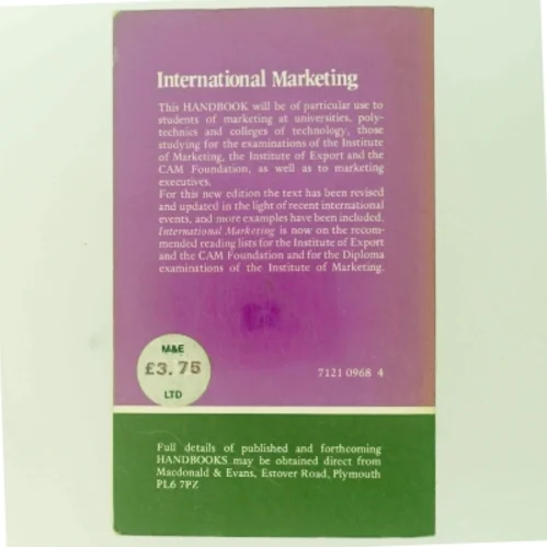 International Marketing af L.S. Walsh, Anden Udgave (bog)
