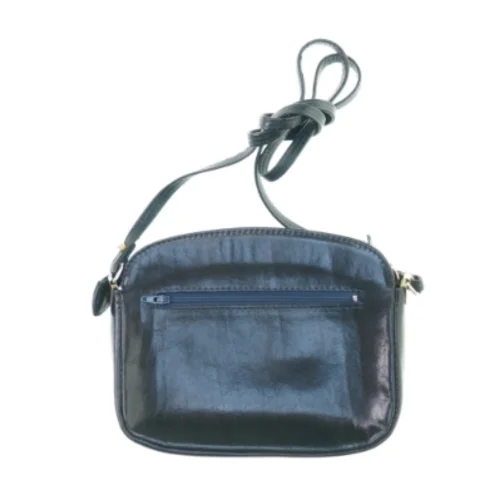 Vintage Retro Læder Skulder taske fra Bon Gout (str. 20 x 15)