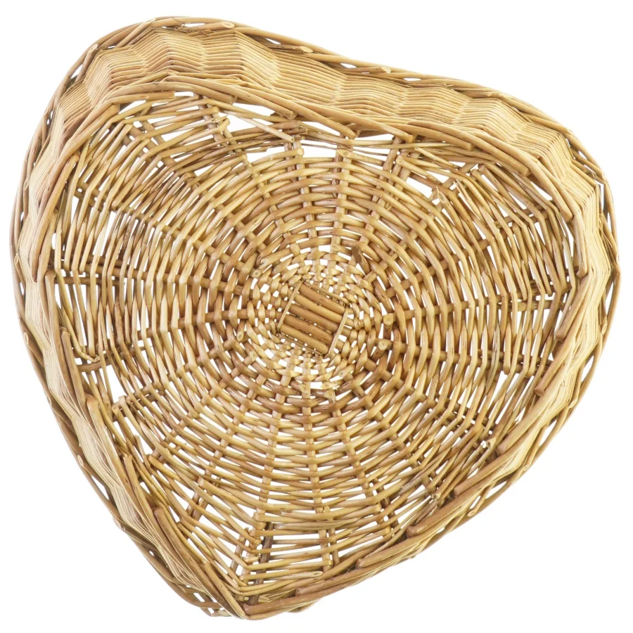 Hjerte Flet kurv (str. 26 x 10 cm)