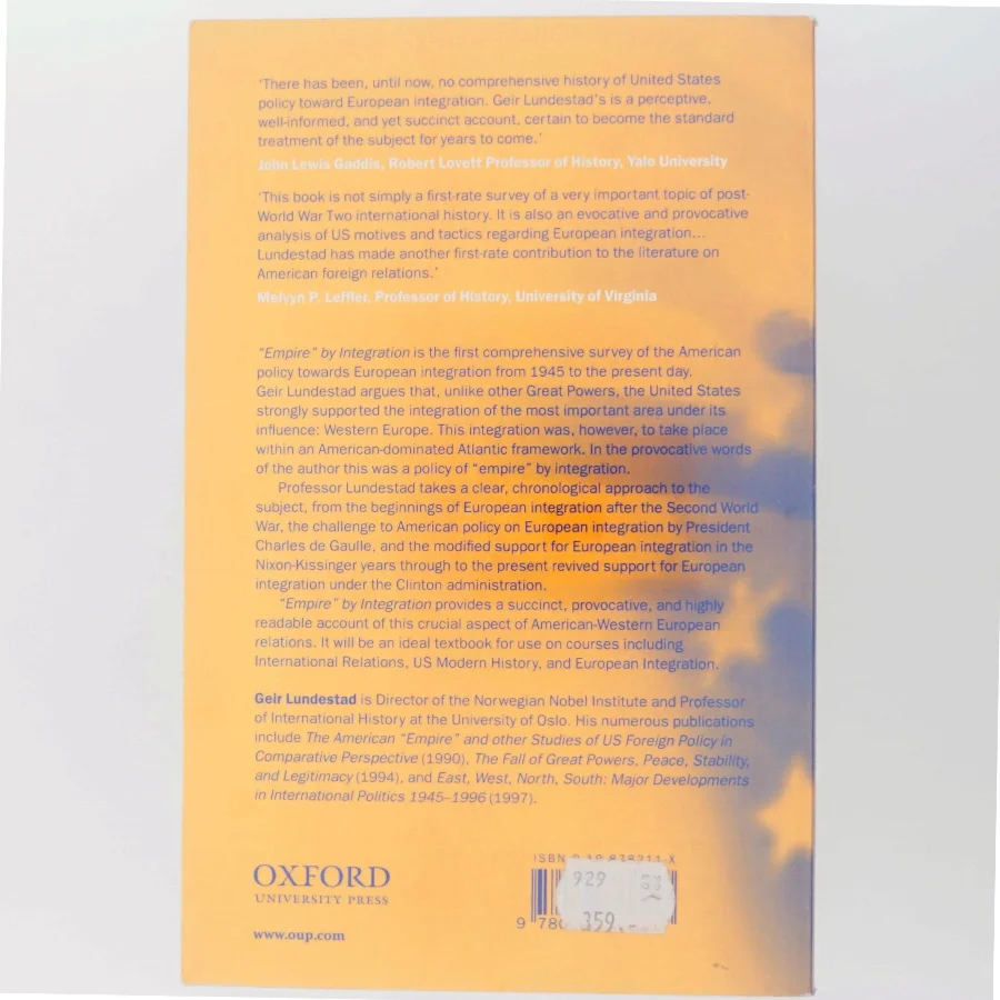 Empire by Integration bog fra Oxford University Press