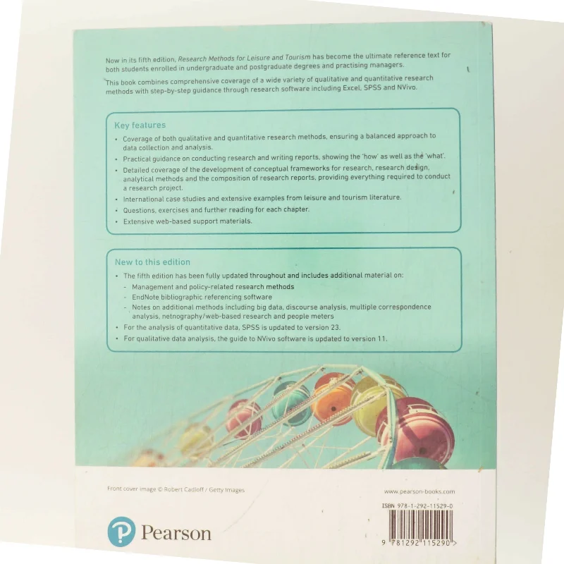 Research methods for leisure and tourism af A.J. Veal (Bog)