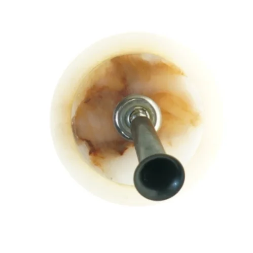 Alabast penneholder (str. 11 x, 9 cm)