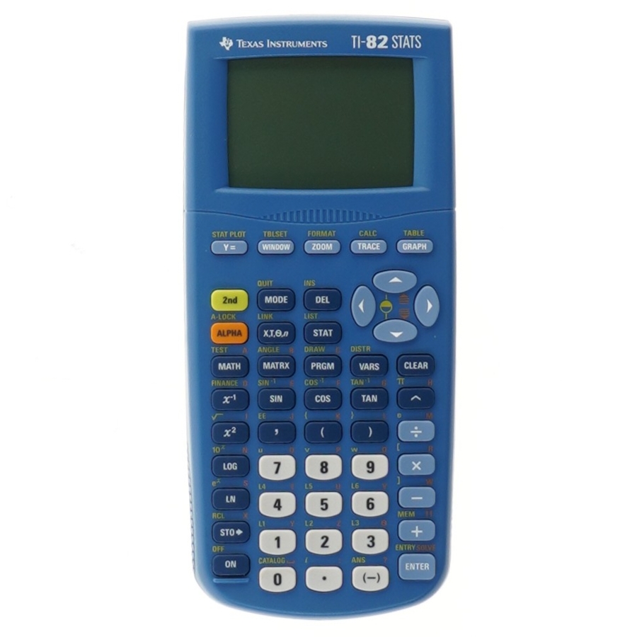 Texas Instruments TI-82 Stats lommeregner fra Texas Instruments (str. 18,5x8,5 cm)