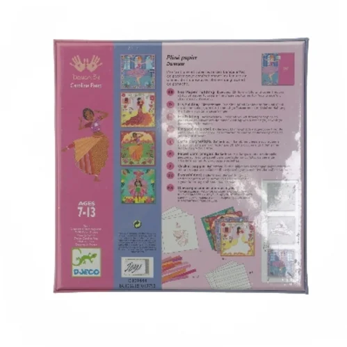 Djeco Iris Paper Folding Kit fra Djeco (str. 21x21x3 cm)