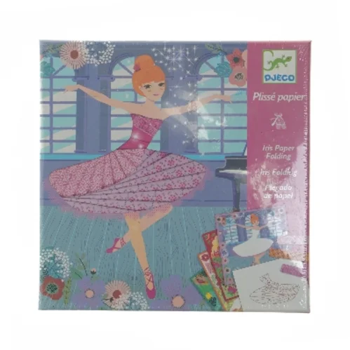Djeco Iris Paper Folding Kit fra Djeco (str. 21x21x3 cm)