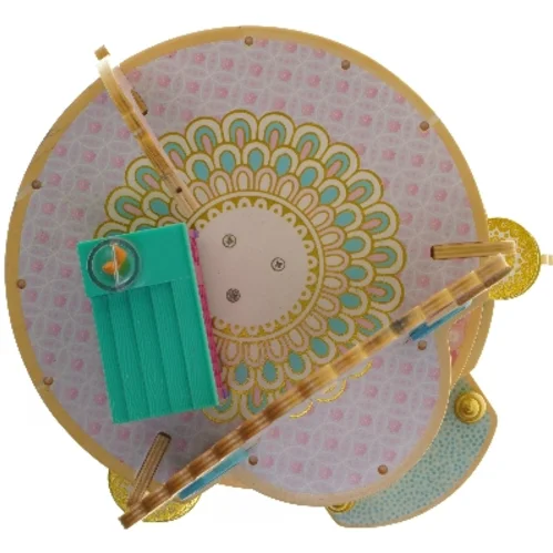 Djeco Arty Prinsessetårn Dukkehus i flere etager (str. 49 cm)