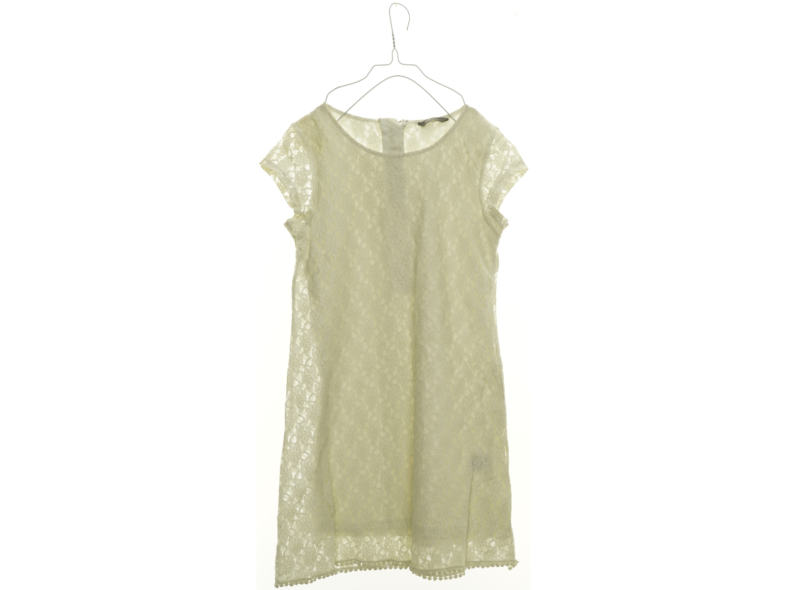 Blonde Kjole fra Kids By Lindex (str. 158 cm)