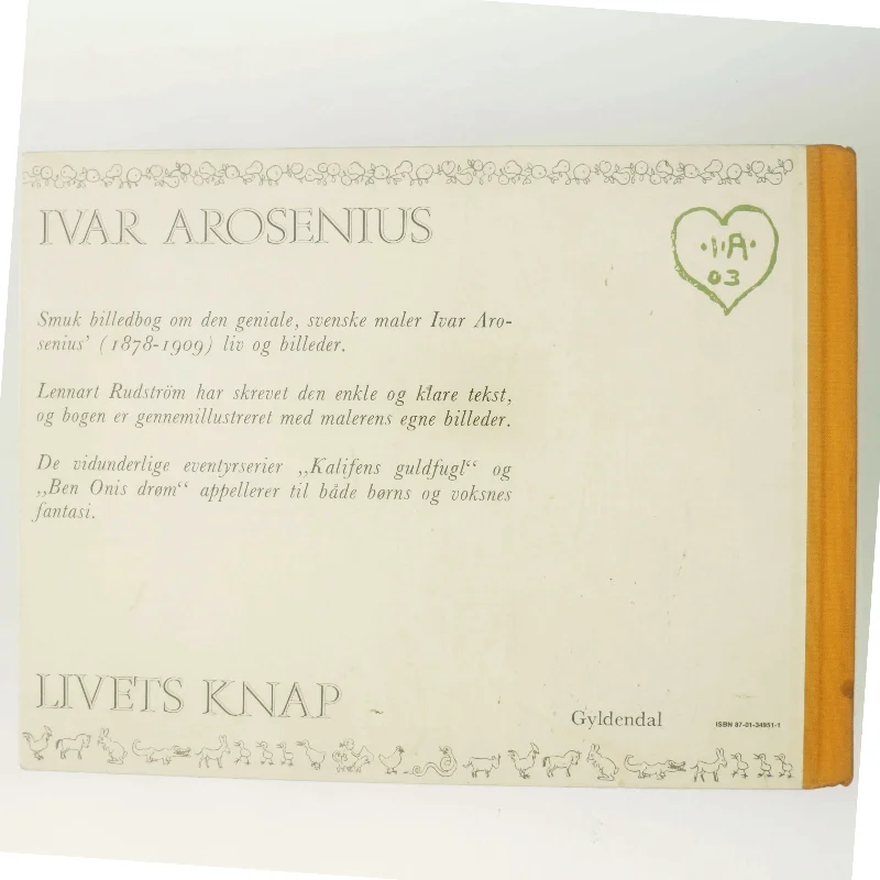 Livets knap af Ivar Arosenius (Bog)