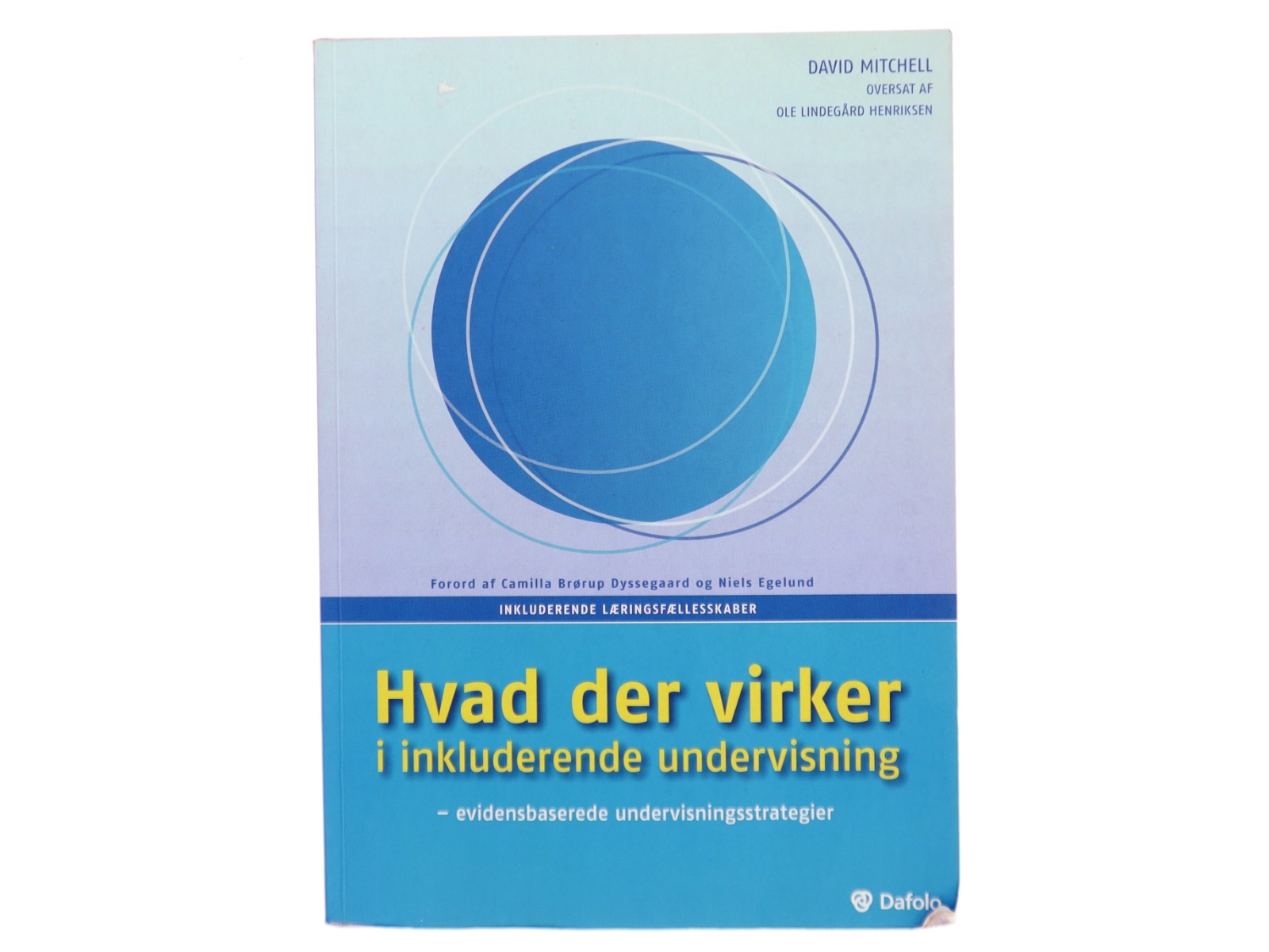 Hvad der virker i inkluderende undervisning : evidensbaserede undervisningsstrategier af David Mitchell (f. 1938) (Bog)
