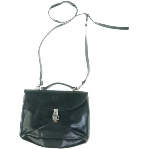 Læder Crossbody Hånd Taske fra Monroe (str. 28 x 32 cm)