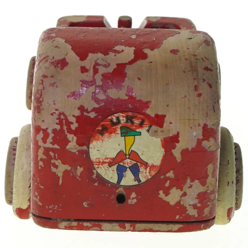 HUKIT Træ Last bil lad vogn Legetøj (str. 20 x 11 cm)