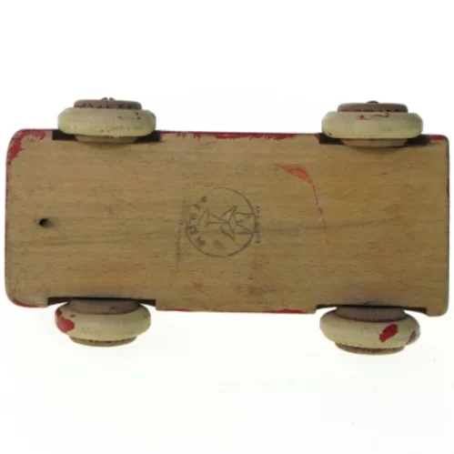 HUKIT Træ Last bil lad vogn Legetøj (str. 20 x 11 cm)