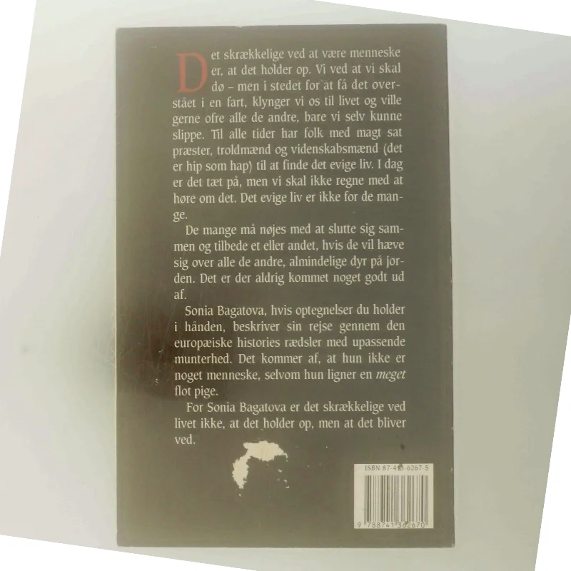 Det evige liv : Sonia Bagatovas optegnelser af Tørk Haxthausen (Bog)