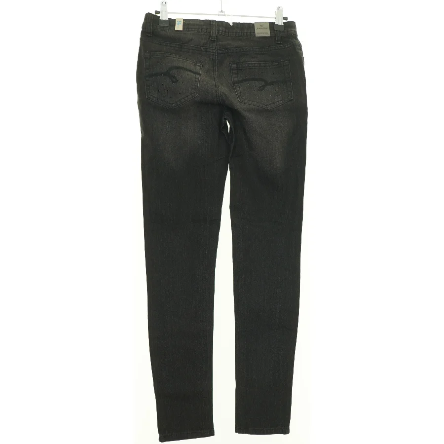 NY MED PRISMÆRKE Perlebesatte Jeggings Bukser fra Justice jeans (str. 164 cm)