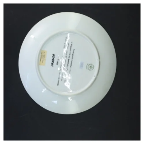 Sjælden Per Arnoldi Platte med motiv af blomster fra Royal Copenhagen 