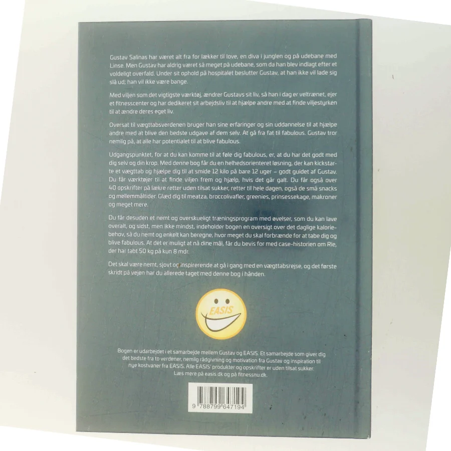 Fra fat til fabulous af Gustav Andersen Salinas (f. 1990-07-11) (Bog)