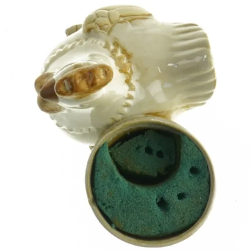 Keramik Høne med Krukke potte (str. 13 x 12 cm)