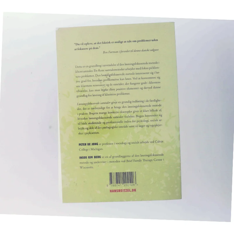 Løsningsfokuserede samtaler (Bog)
