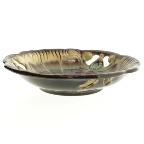 Dekorativ keramikfad (str. 28 x 6 cm)