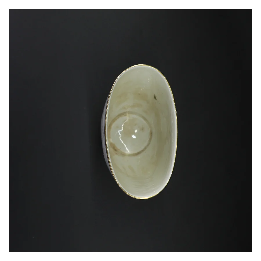 Porcelænsvase med gazelle motiv (str. 21 x 17 cm)