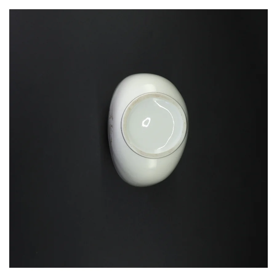 Porcelænsvase med gazelle motiv (str. 21 x 17 cm)