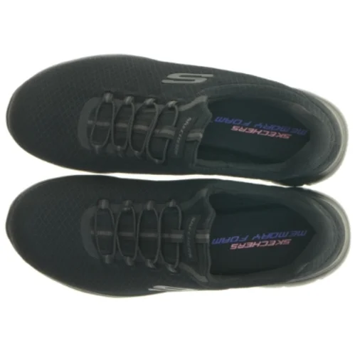 UBRUGTE Sorte Skechers Memory Foam sneakers (str. 41)