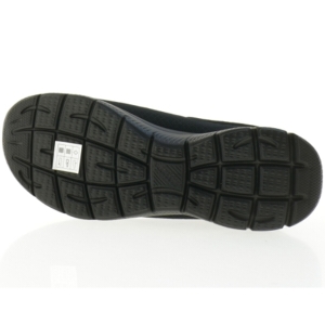 UBRUGTE Sorte Skechers Memory Foam sneakers (str. 41)