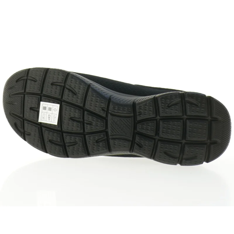 UBRUGTE Sorte Skechers Memory Foam sneakers (str. 41)