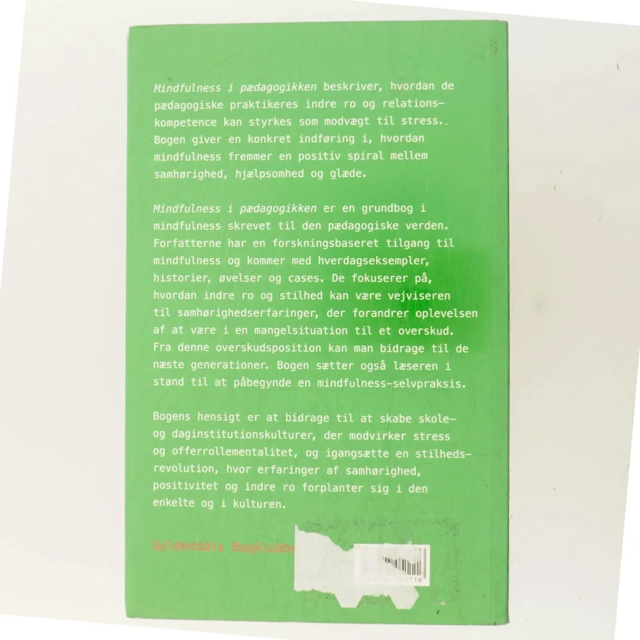 Mindfulness i pædagogikken af Nikolaj Flor Rotne (Bog)