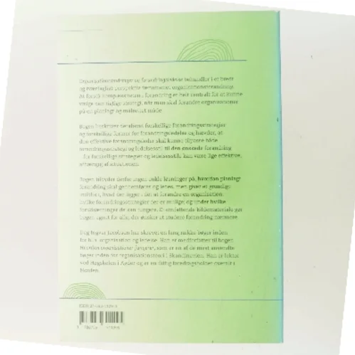 Organisationsændringer og forandringsledelse af Dag Ingvar Jacobsen (Bog)