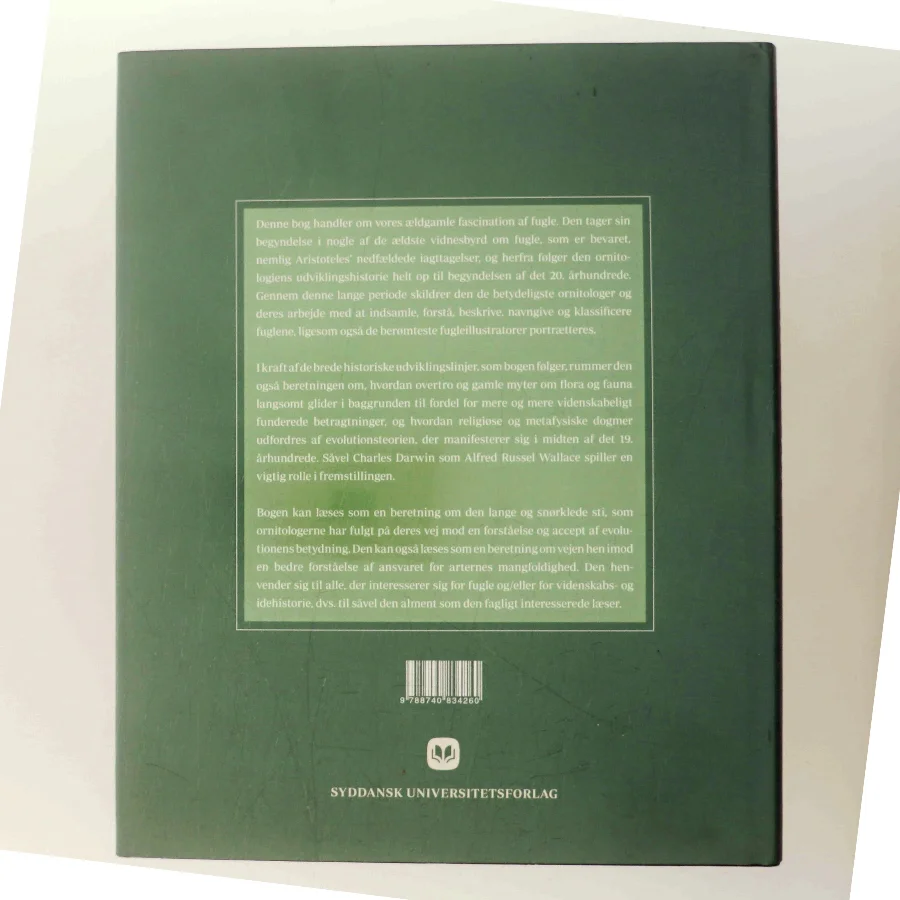 Ornitologiens historie af Johannes Erritzøe (Bog)