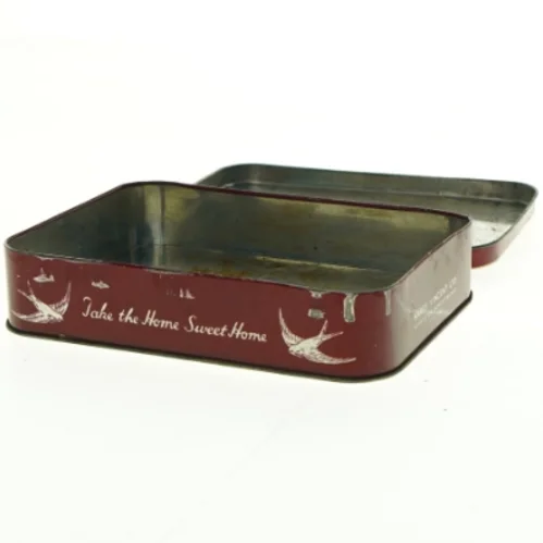 Engelsk, vintage Blue Bird Toffee blikdåse fra 1950’erne.(str. 18,5 x 13 x 4 cm)