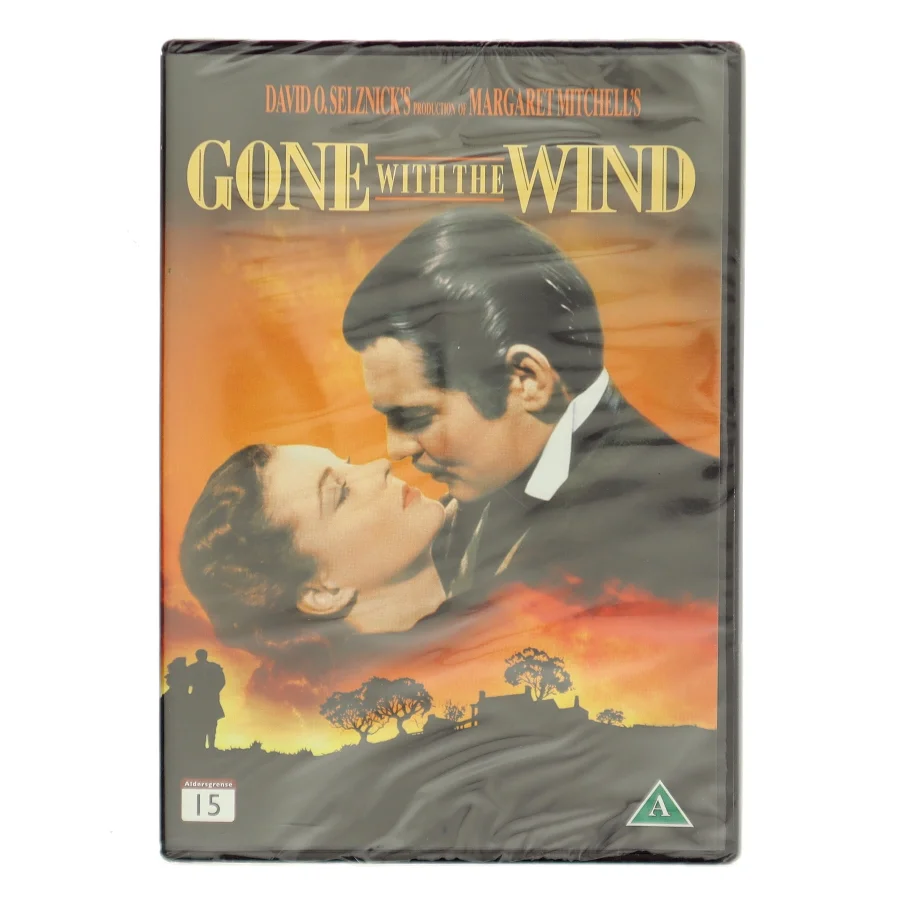 Gone With The Wind                            <span class="label label-blank pull-right">Standard edition</span> med Vivien Leigh (DVD)