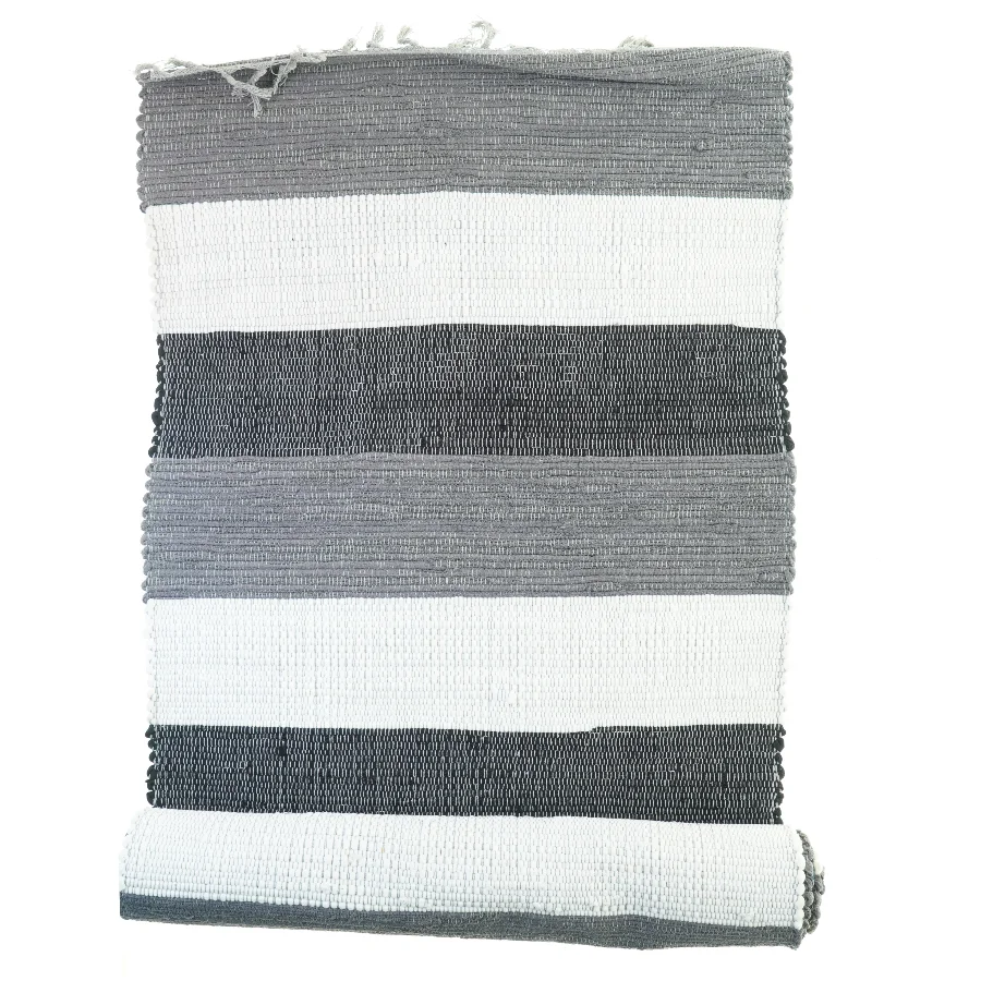 Tæppe, kludetæppe (str. 65 x 240 cm)