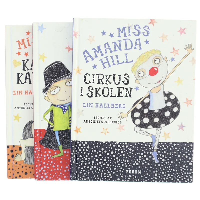 Mis Amanda Hill (3 bøger) af Lin Hallberg (Bog)