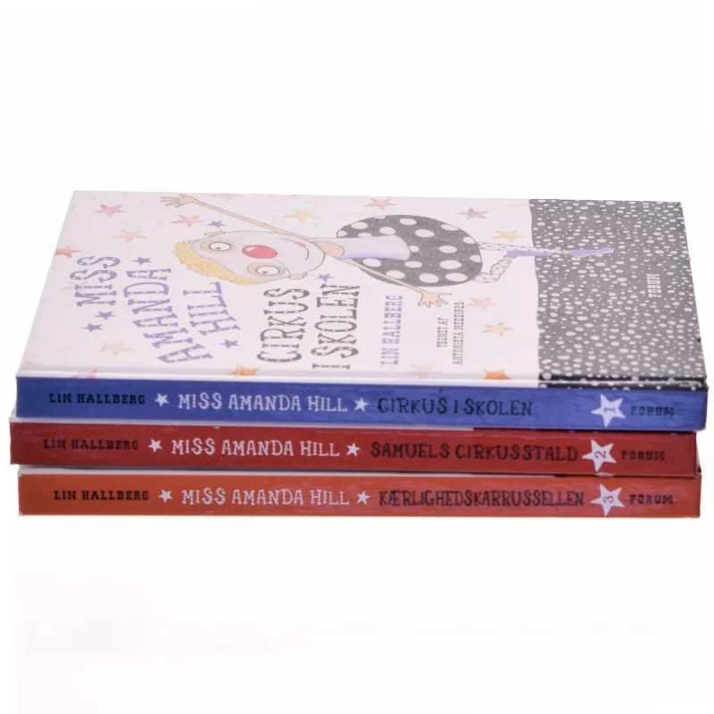 Mis Amanda Hill (3 bøger) af Lin Hallberg (Bog)