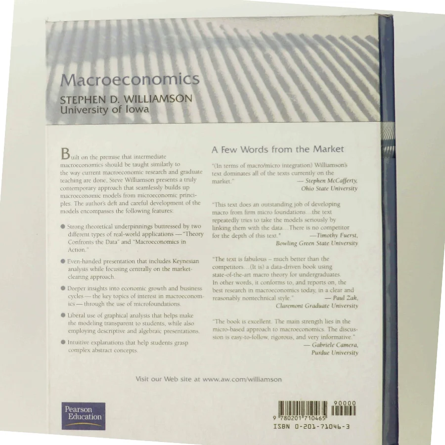 Macroeconomics af Stephen D. Williamson (Bog)