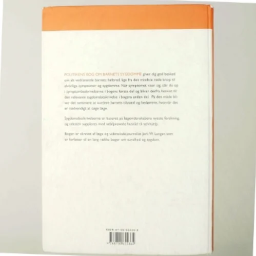 Barnets sygdomme af Jerk W. Langer (Bog)